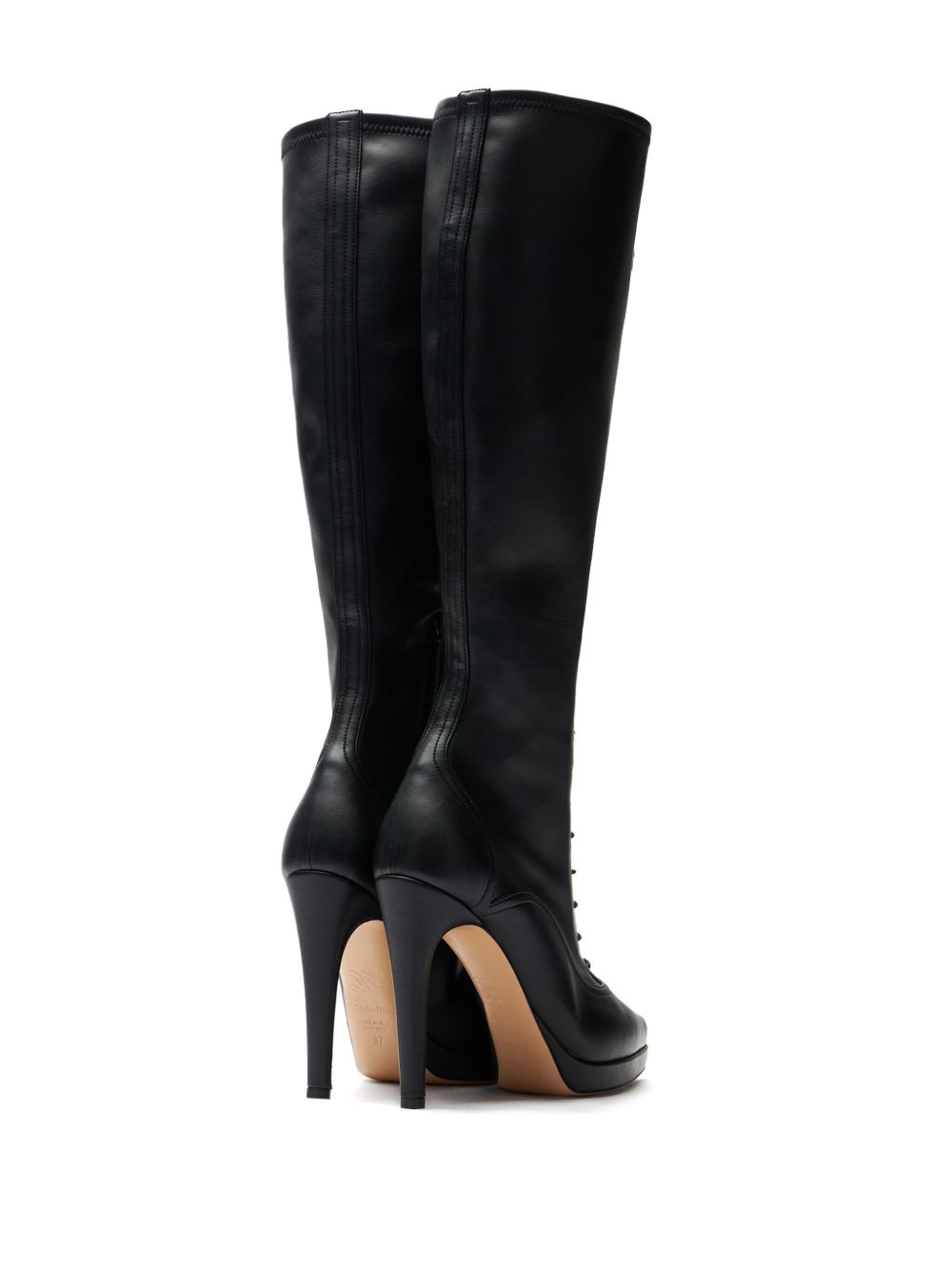 100mm Michelle laced boots - 4
