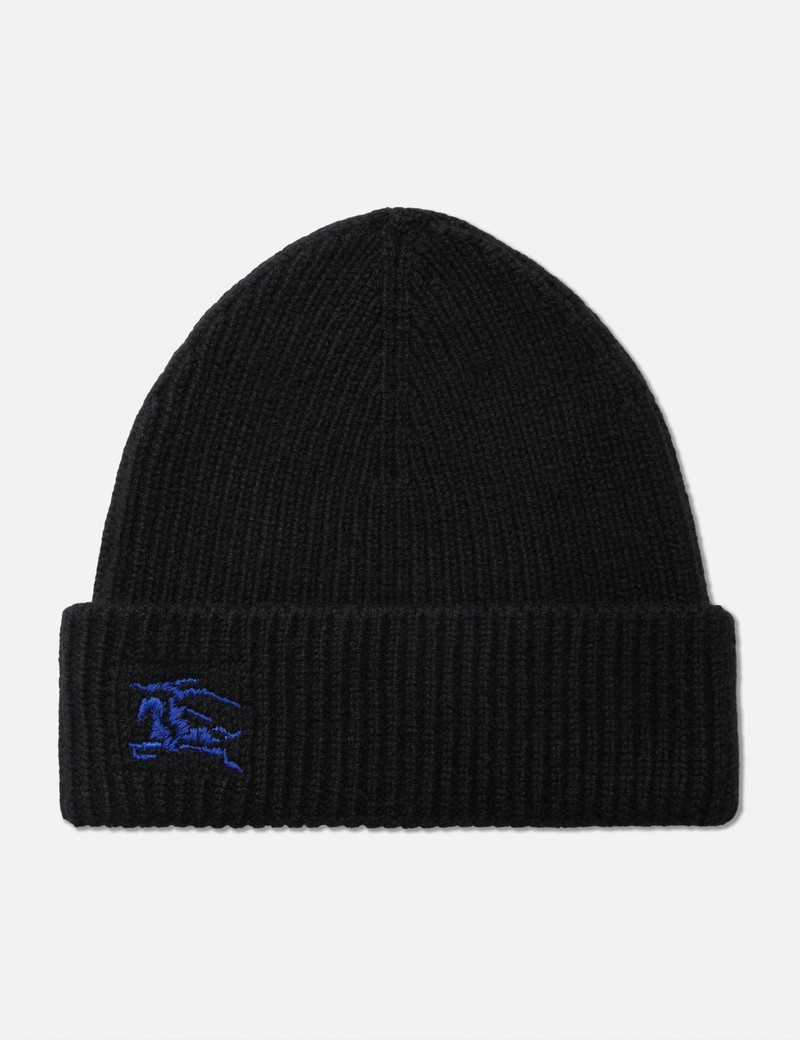 RIBBED CASHMERE BEANIE - 1