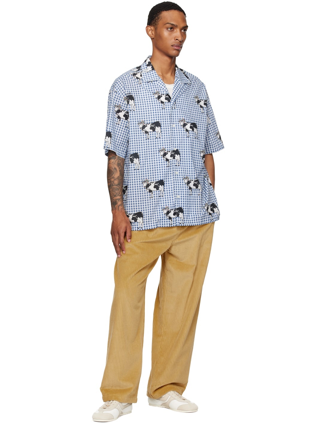 Blue Archive Cow Shirt - 4