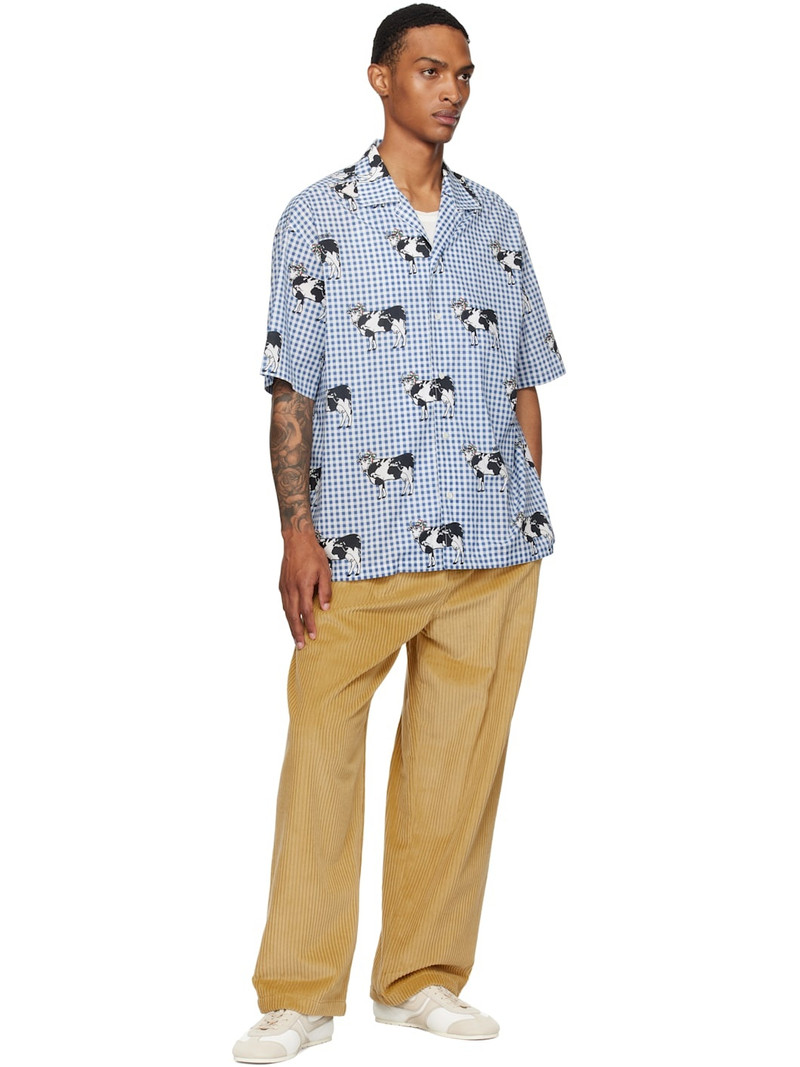 Moschino Blue Archive Cow Shirt outlook