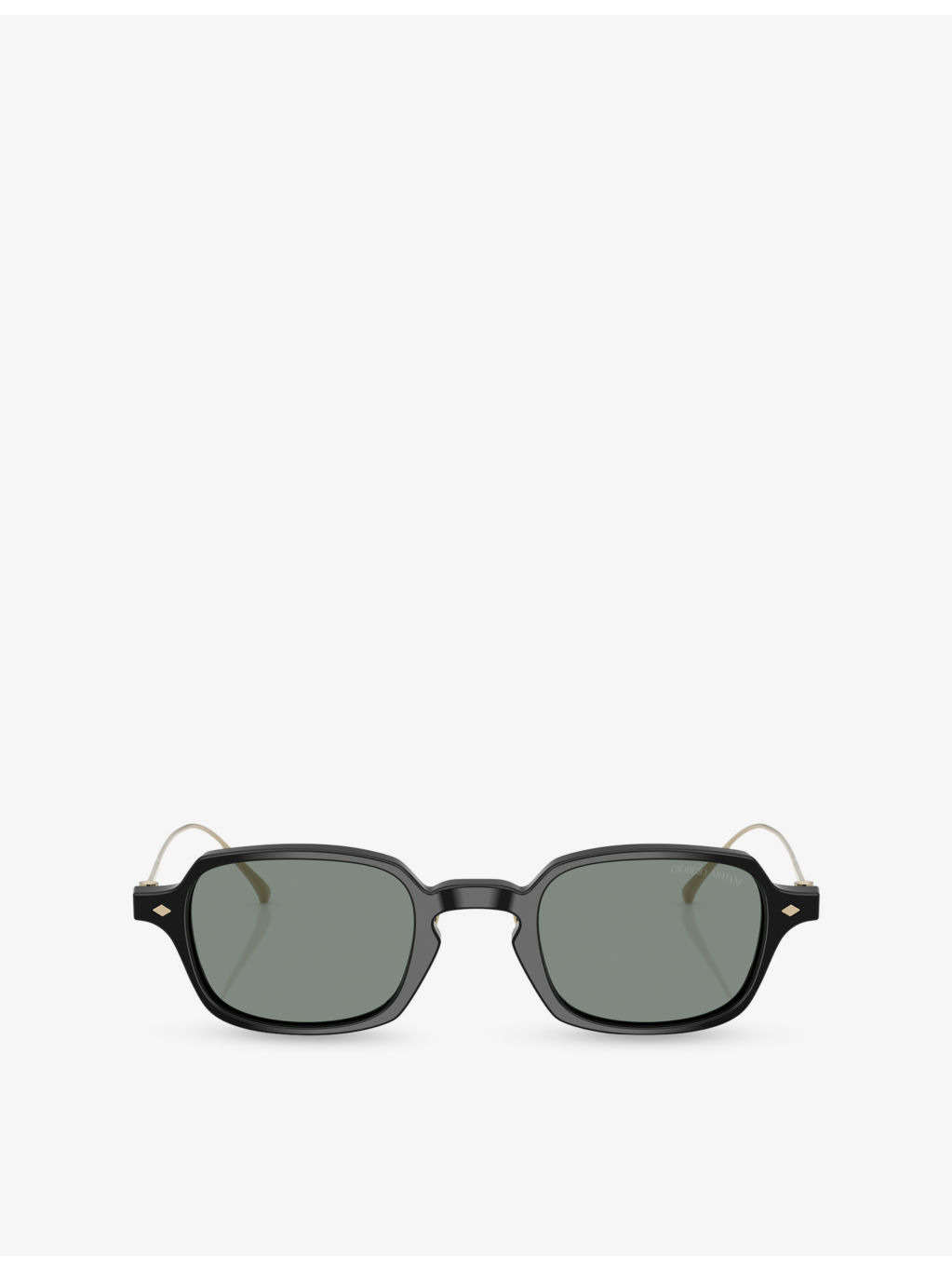 AR8227T Rectangular-Frame Acetate Sunglasses - 1