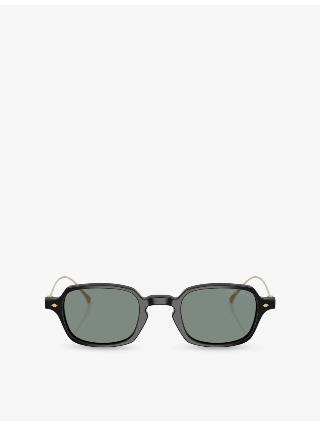 AR8227T Rectangular-Frame Acetate Sunglasses - 1