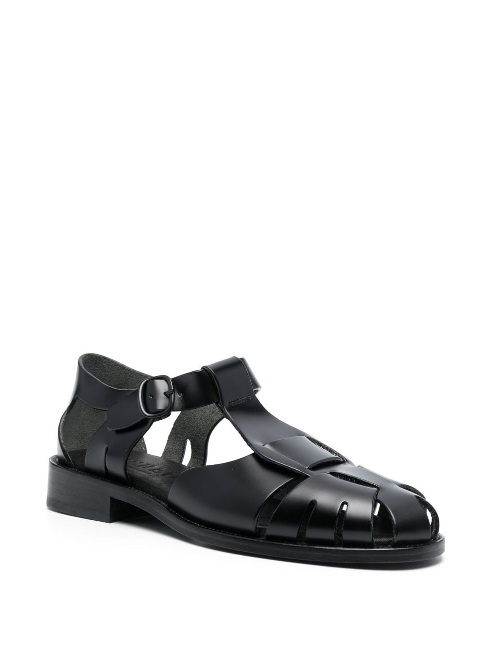 Pesca cut-out leather sandals - 2