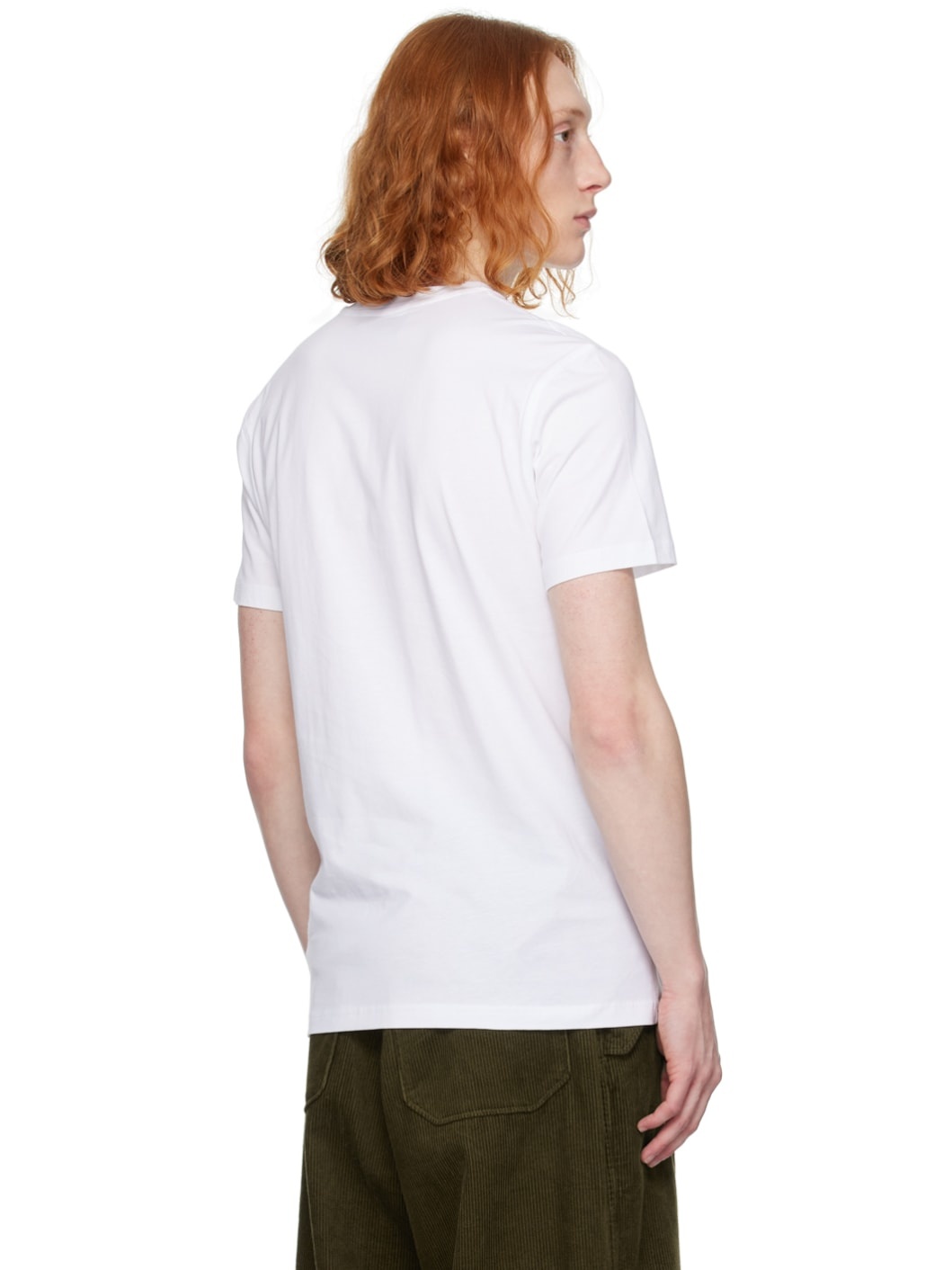 White Bonded T-Shirt - 3