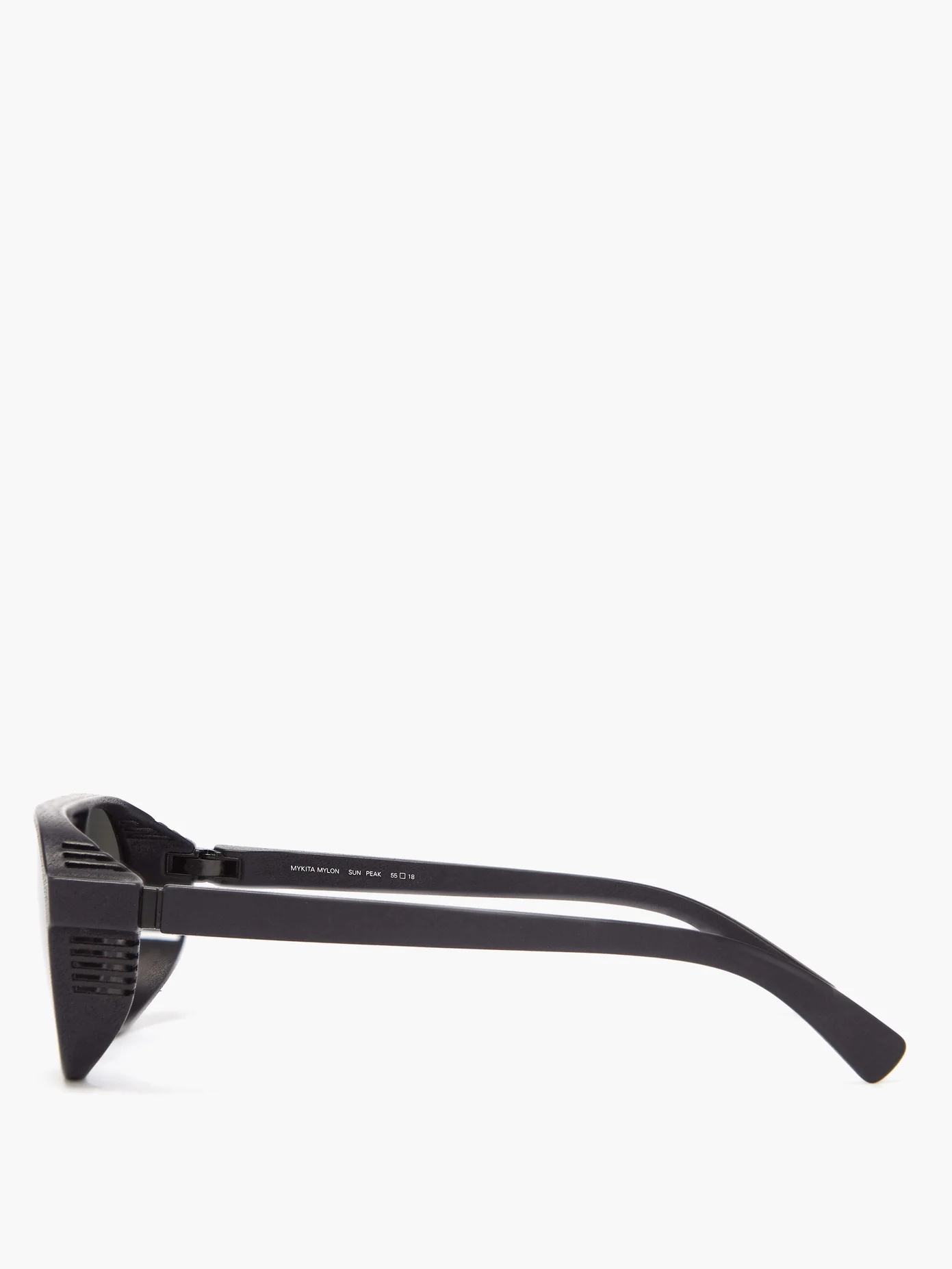 Peak flat-top shutter-bridge sunglasses - 3