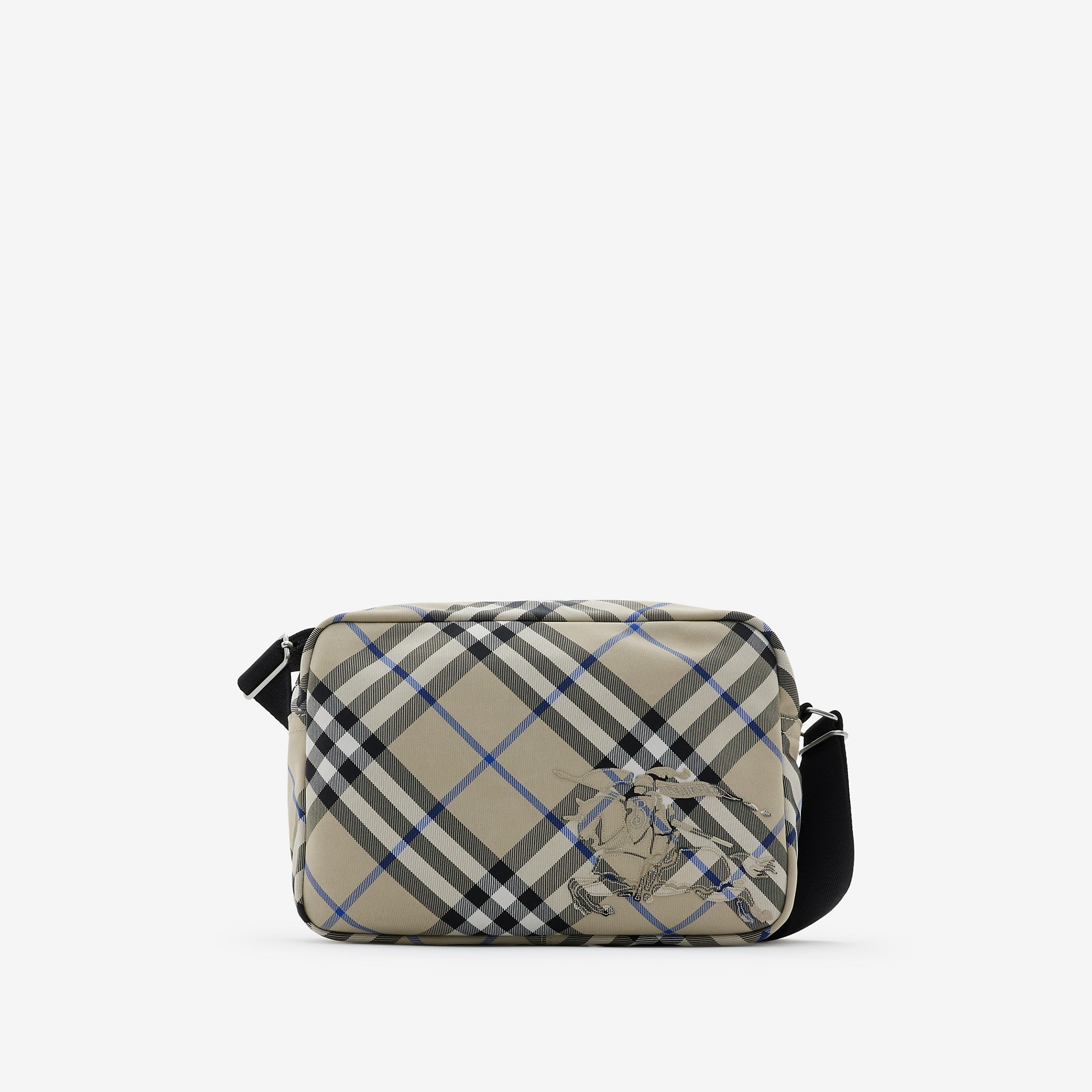 Check Crossbody Bag - 1