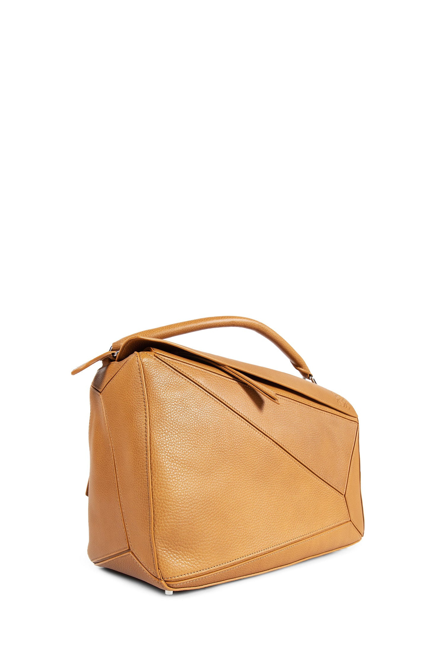 Large Puzzle Bag In Supple Grained Calfskin - 2