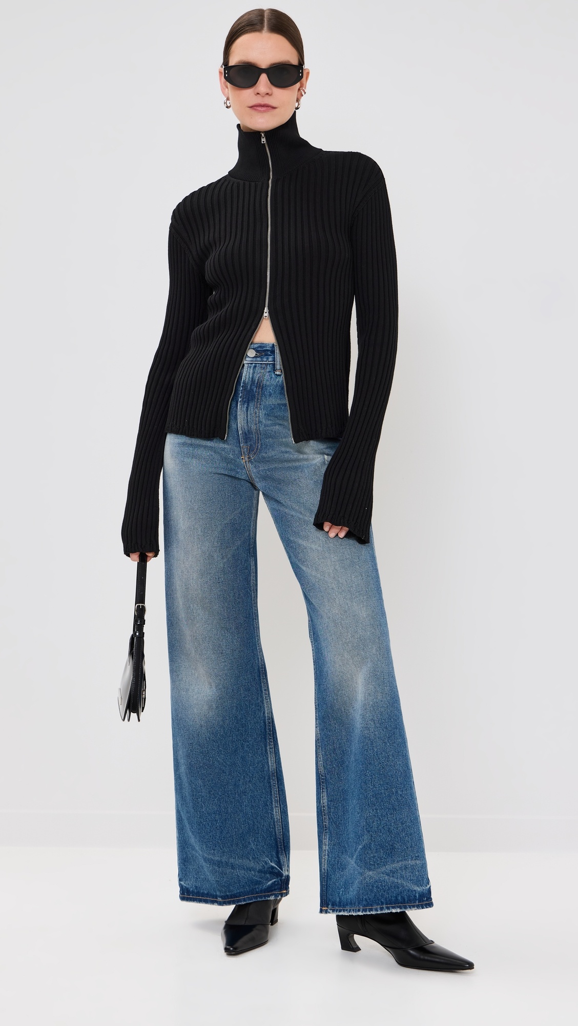 Koton Zip Up Cardigan - 4