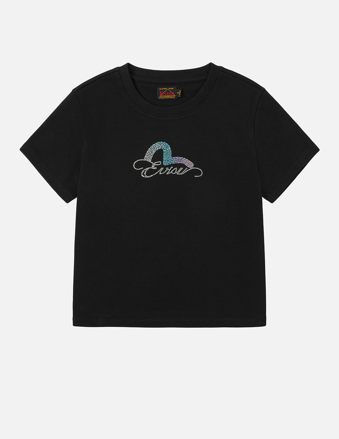 EVISU and Seagull Rhinestone Slim Fit T-shirt - 3