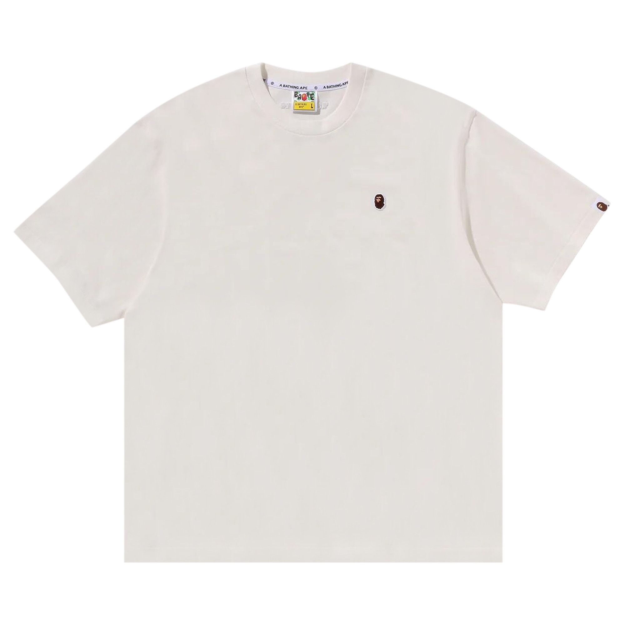 BAPE One Point Relaxed Fit Tee 'Ivory' - 1