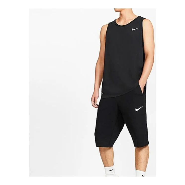 Nike Dri-FIT Knit Training Quick Dry Shorts Black CT0501-010 - 1