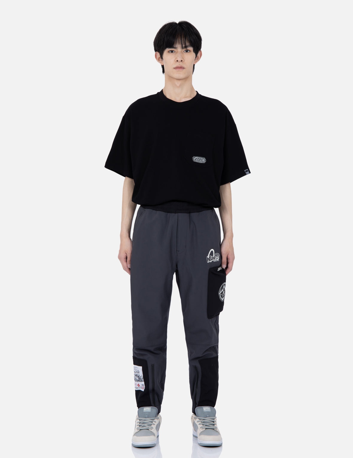 Contrasted Panel Joggers - 5