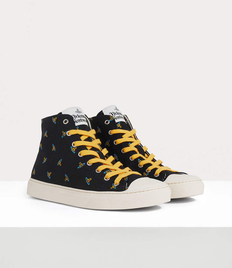 HIGH TOP CANVAS PLIMSOLL 3