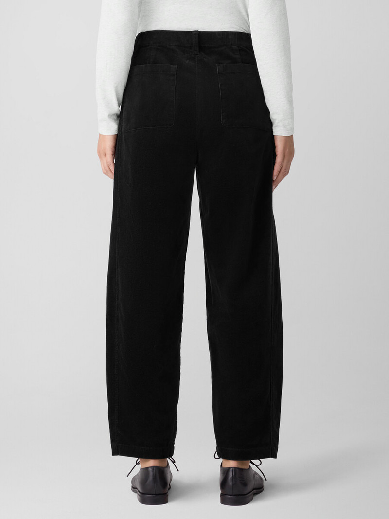 Organic Cotton Stretch Corduroy Lantern Pant 4