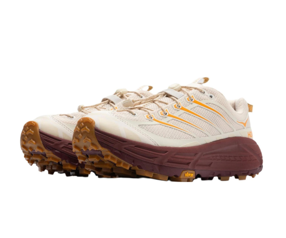 HOKA ONE ONE Mafate Three2 'Vanilla Varsity Burgundy' 1141572-VVR - 2