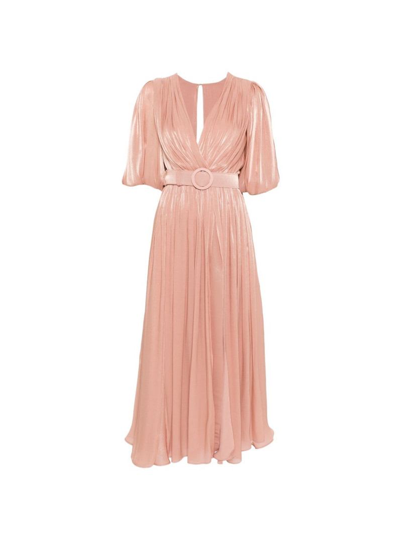 V-neck maxi dress 1