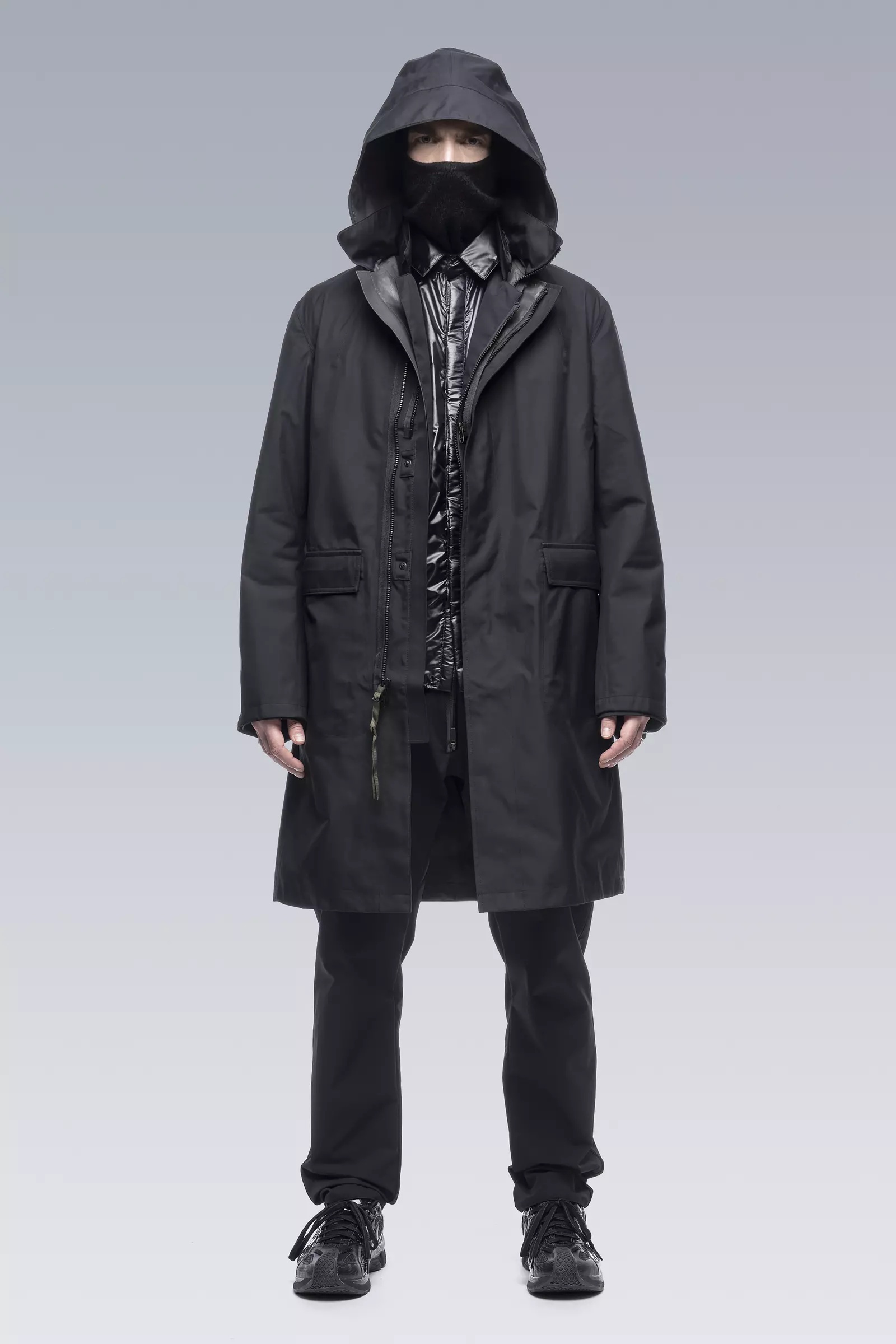 ACRONYM J103-GTV 2.5L Gore-Tex® Coat Black | REVERSIBLE