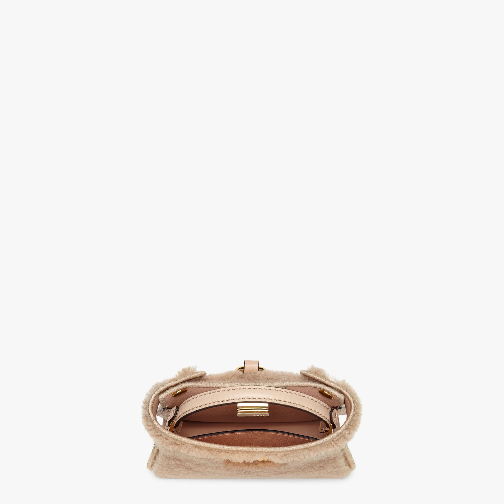 Pink sheepskin charm - 3