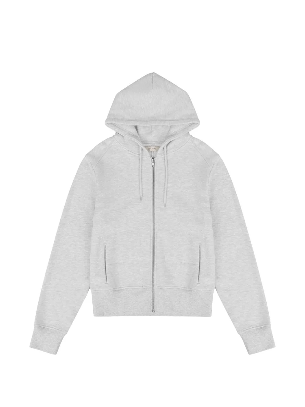 zip-fastening hoodie - 1