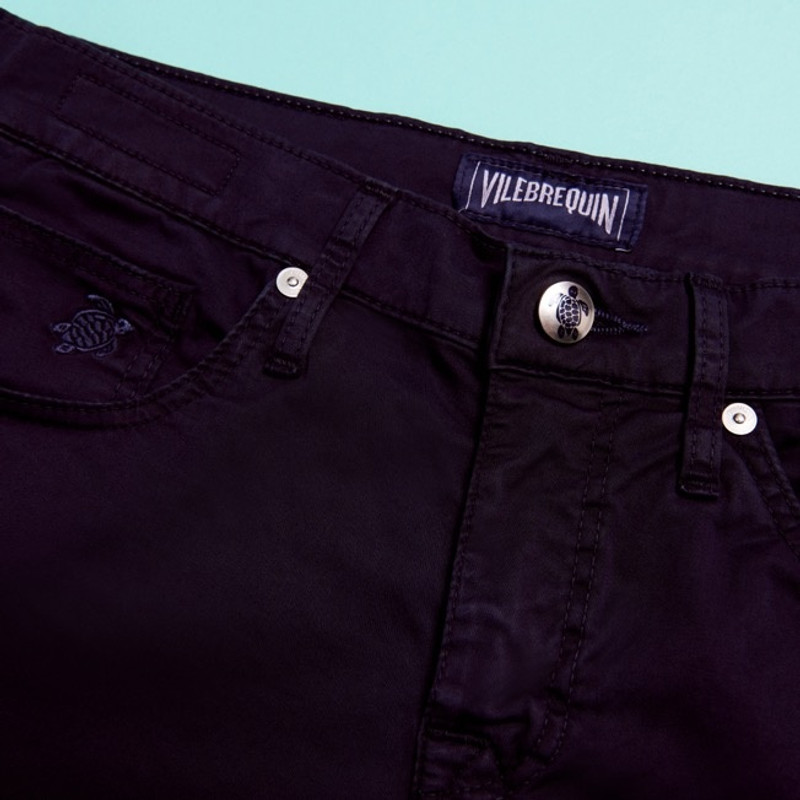 Women Stretch Cotton Satin Pants 7