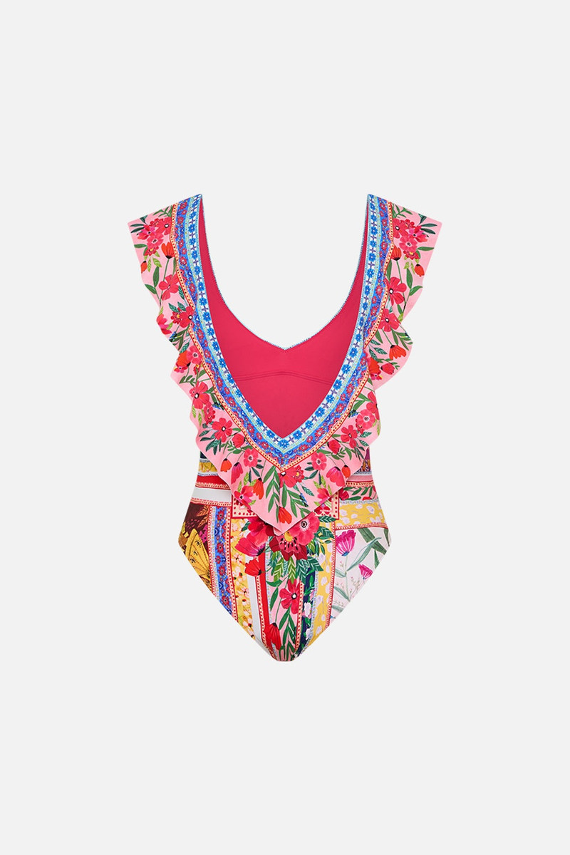 DEEP V FRILL ONE PIECE 6