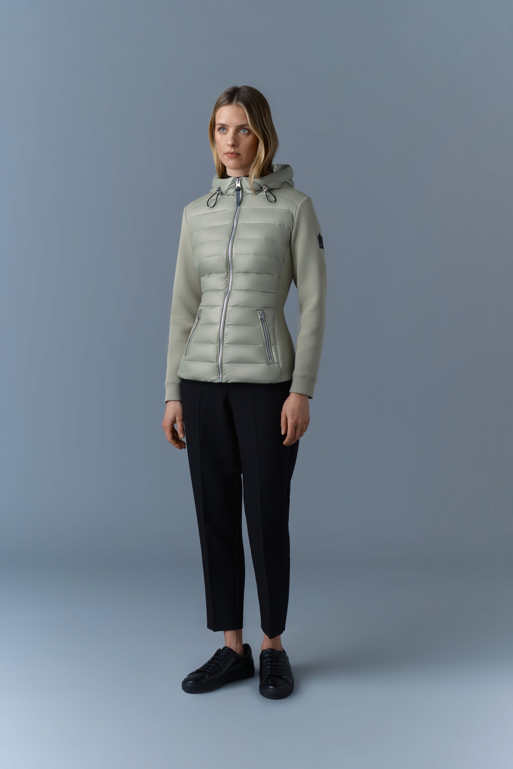 DELLA-R Hybrid Jacket with Hood - 1