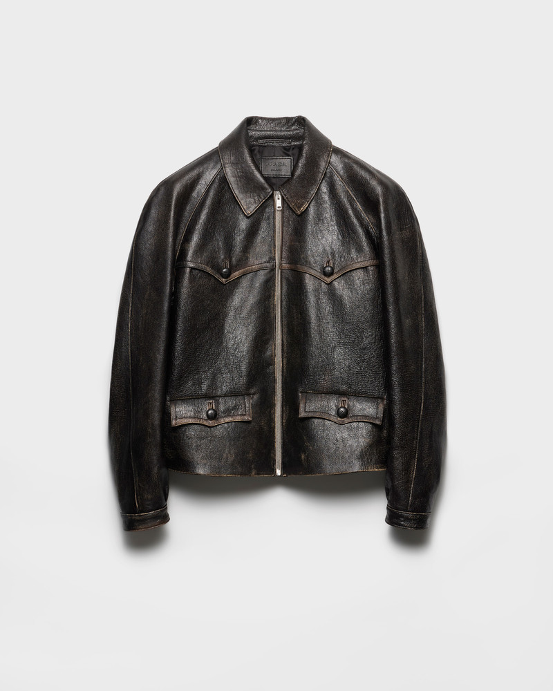 Nappa leather jacket 1