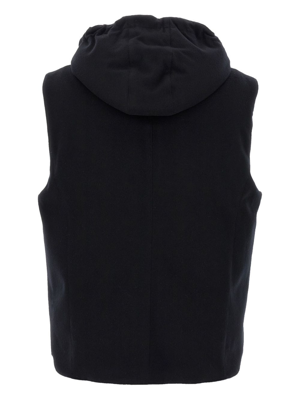 padded wool vest - 2