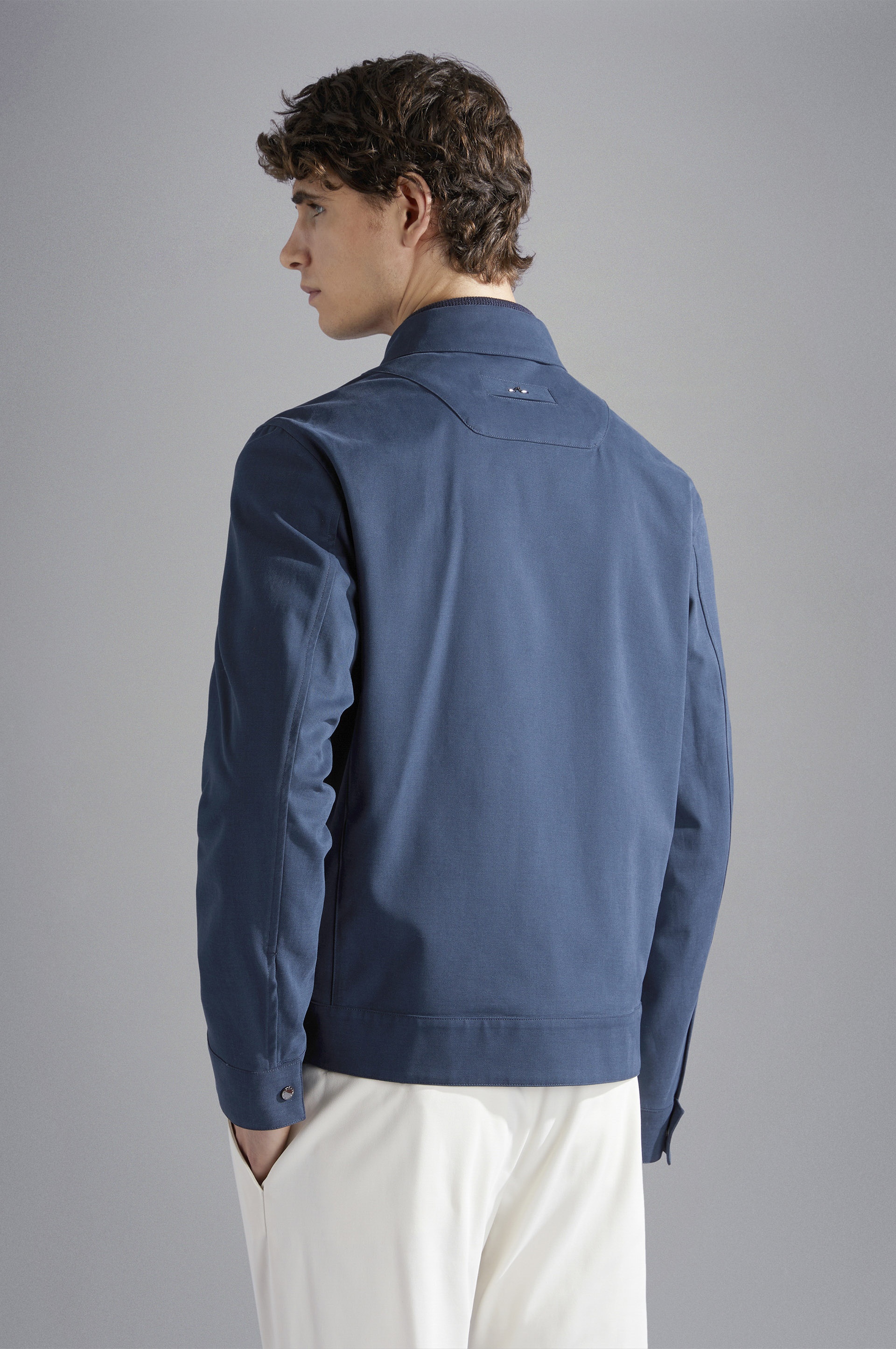 COTTON STRETCH SHACKET - 3