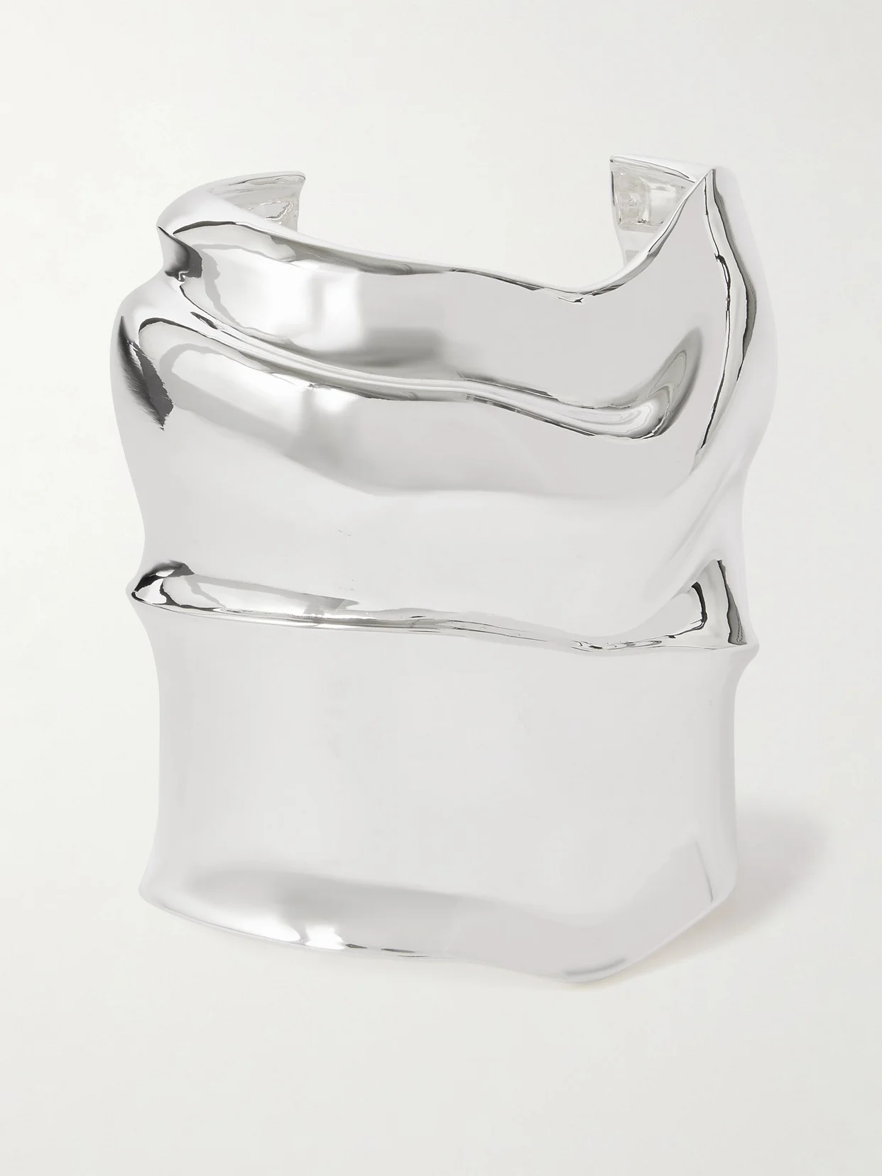 Pool Silver-plated Cuff - 1
