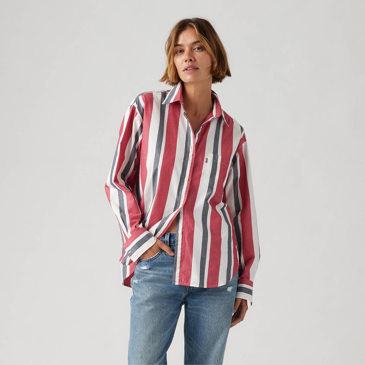 HARLIE BOYFRIEND SHIRT - 2