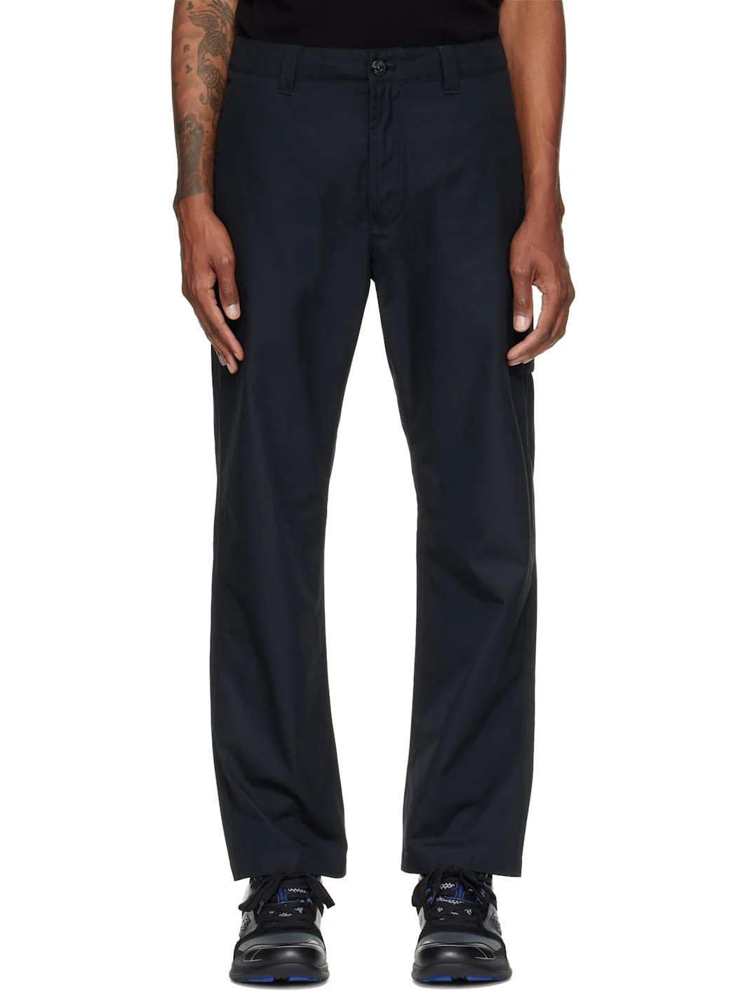 Black 3100020 All-Weather Cotton Canvas_S.I. Ghost Trousers - 1
