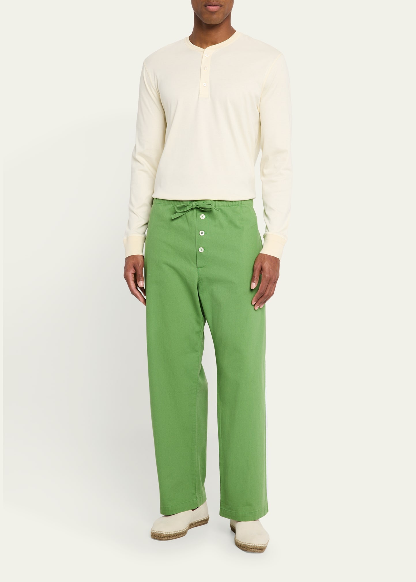 Men's Cotton Twill Pajama Pants - 2