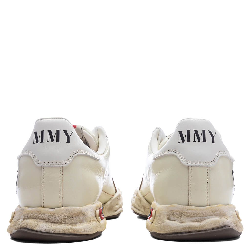 HERBIE LOW OG SOLE WRINKLED LEATHER - WHITE - 4