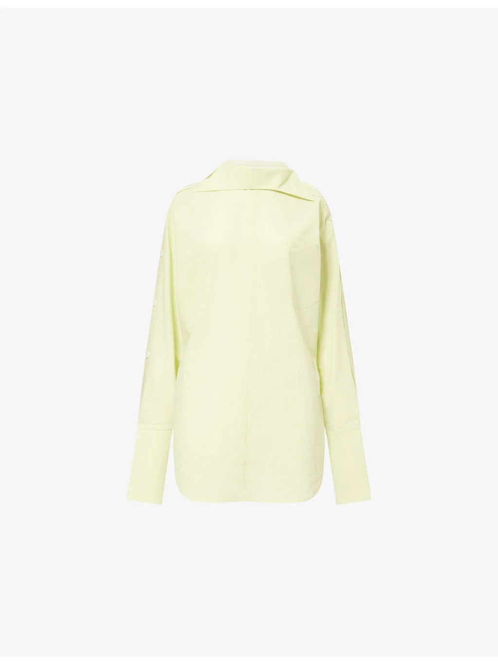 Odd Collared Cotton Shirt - 1