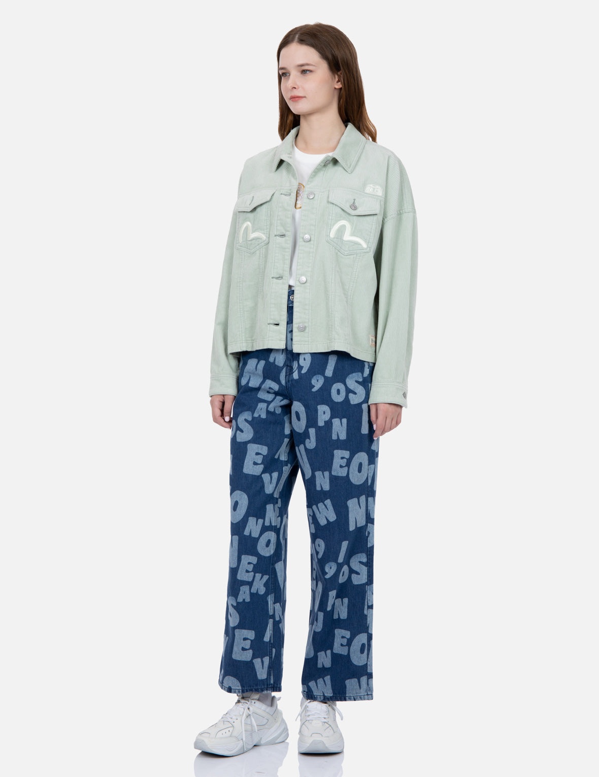 EVISU Squad Embroidery Corduroy Jacket - 4