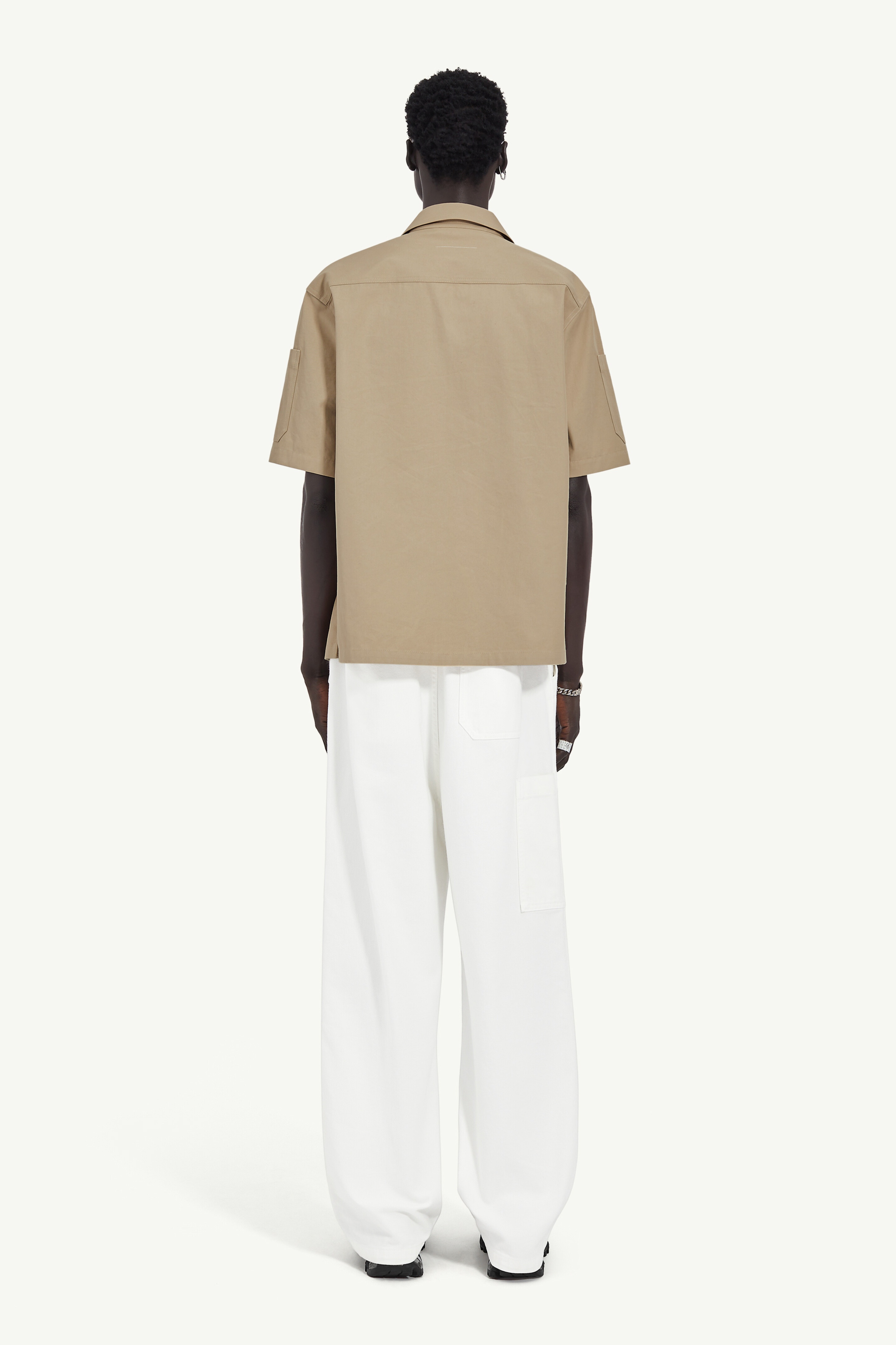 Cotton gabardine Shirt - 4