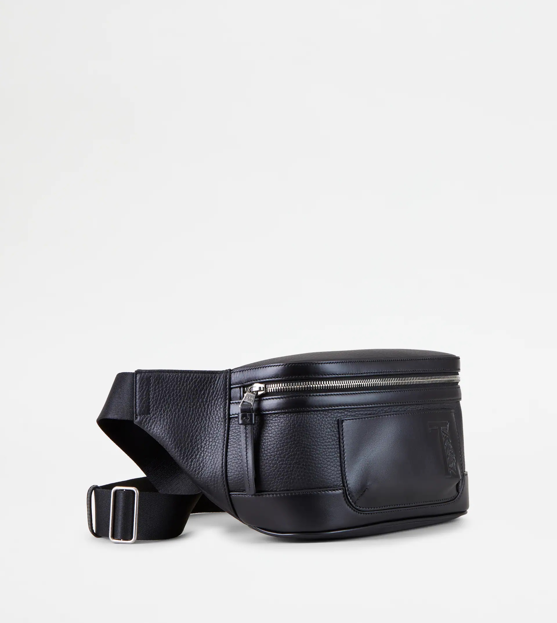 WAIST BAG IN LEATHER SMALL - BLACK - 2