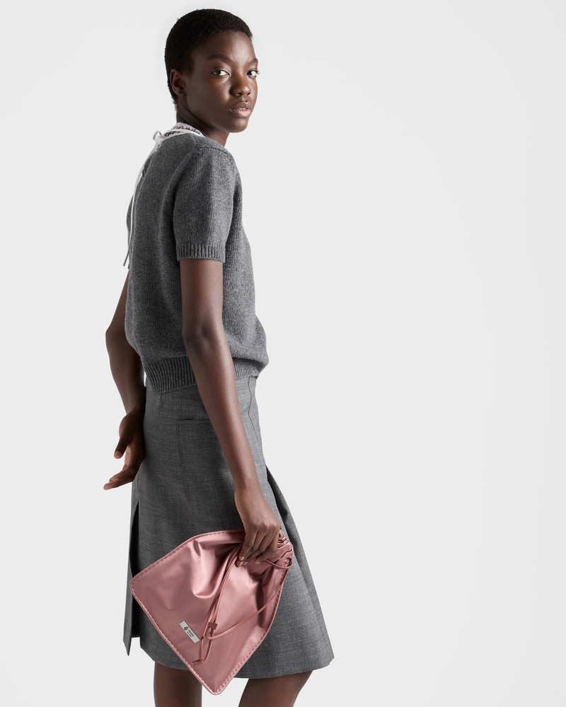 Rush stitch pleated skirt 6