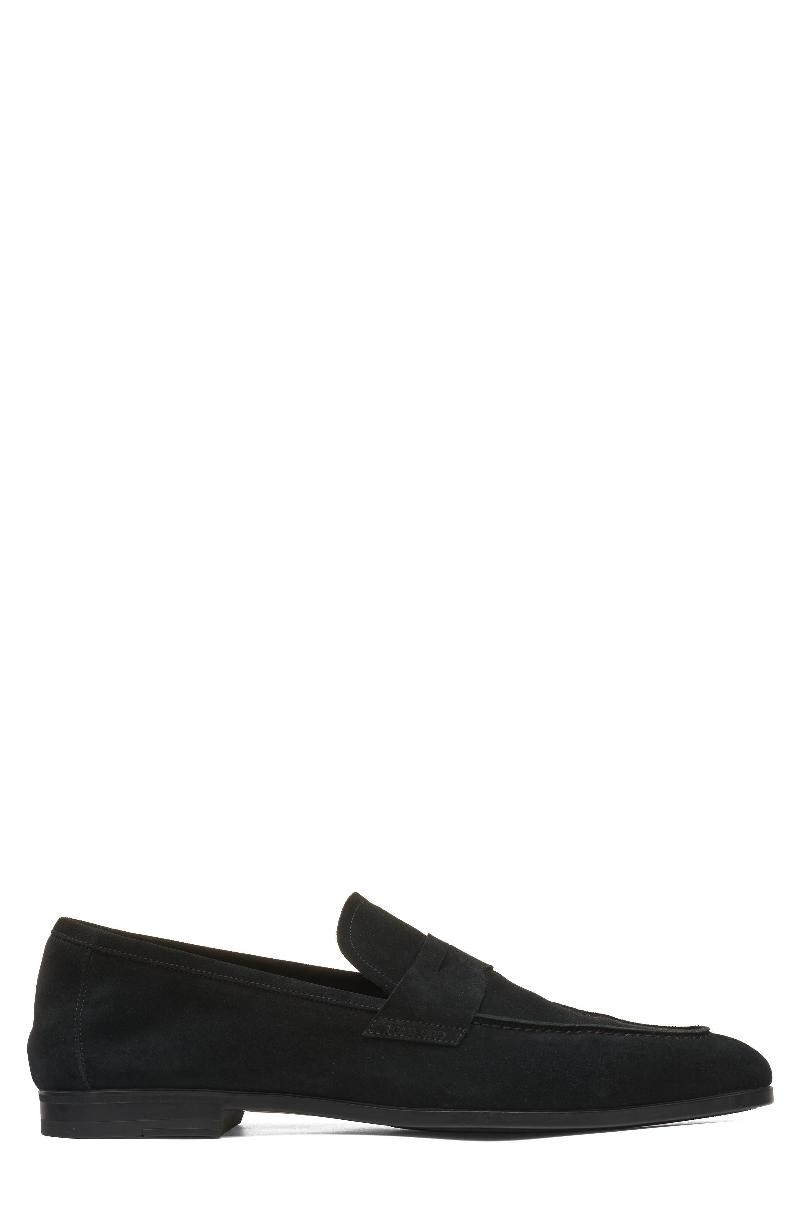 TOM FORD Sean Penny Loafer in 1N001 Black at Nordstrom - 3