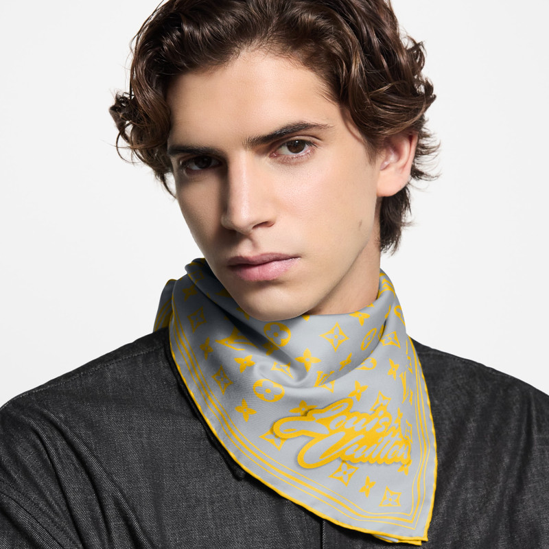 Monogram Glow Bandana 5