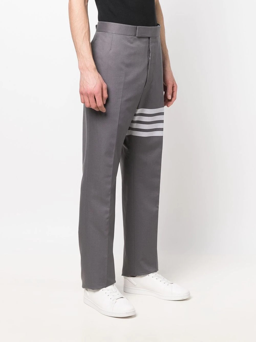 4-Bar stripe tailored trousers - 3