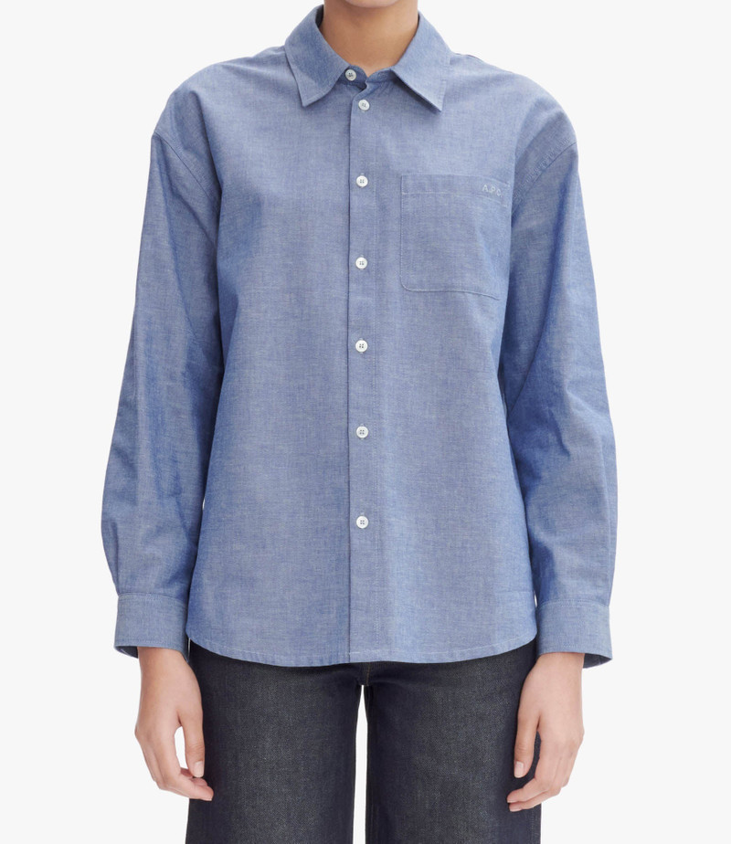 EMBROIDERED BOYFRIEND SHIRT 5