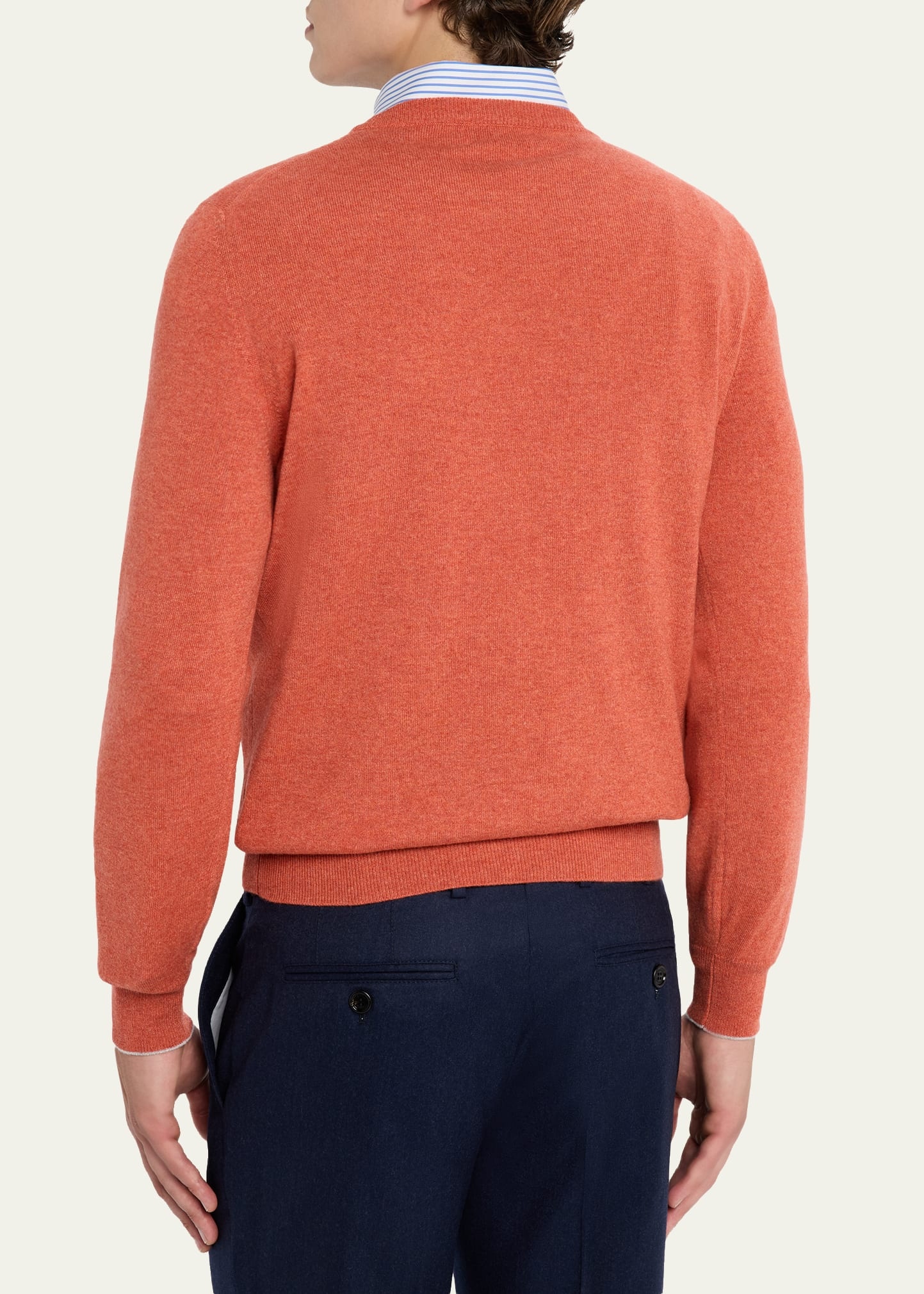 Men's Cashmere Crewneck Sweater - 3