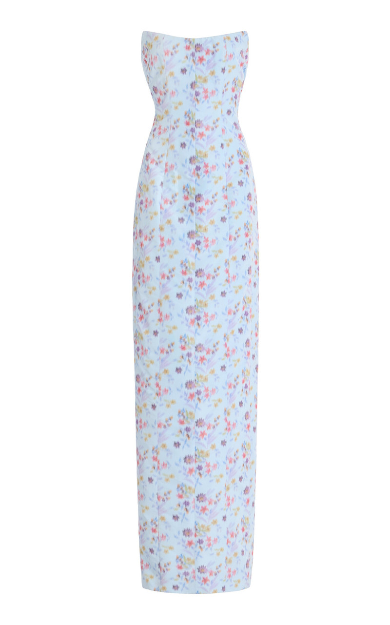 Odessa Floral Ikat Gown multi - 1