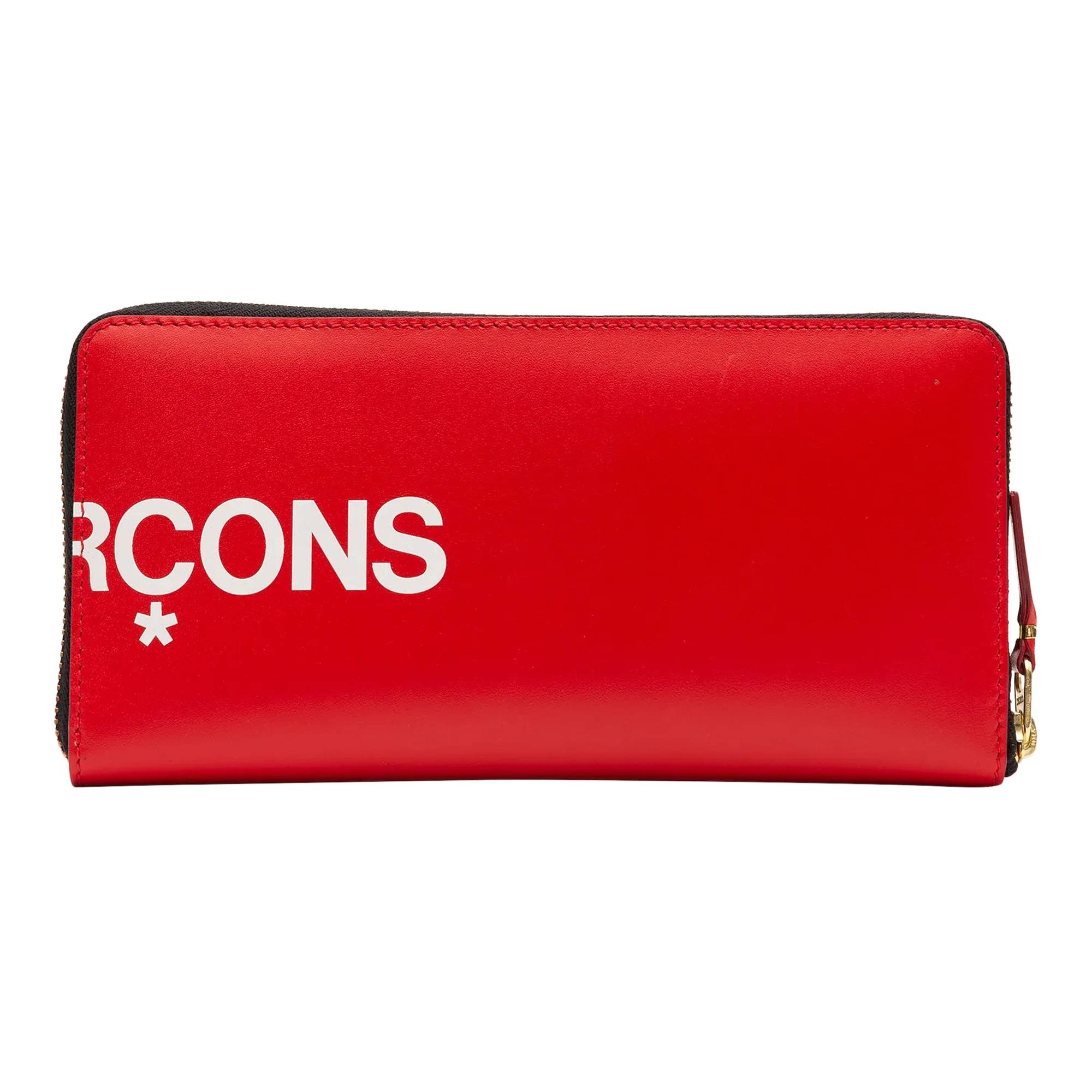 Comme des Garçons Huge Logo Wallet 'Red' - 2