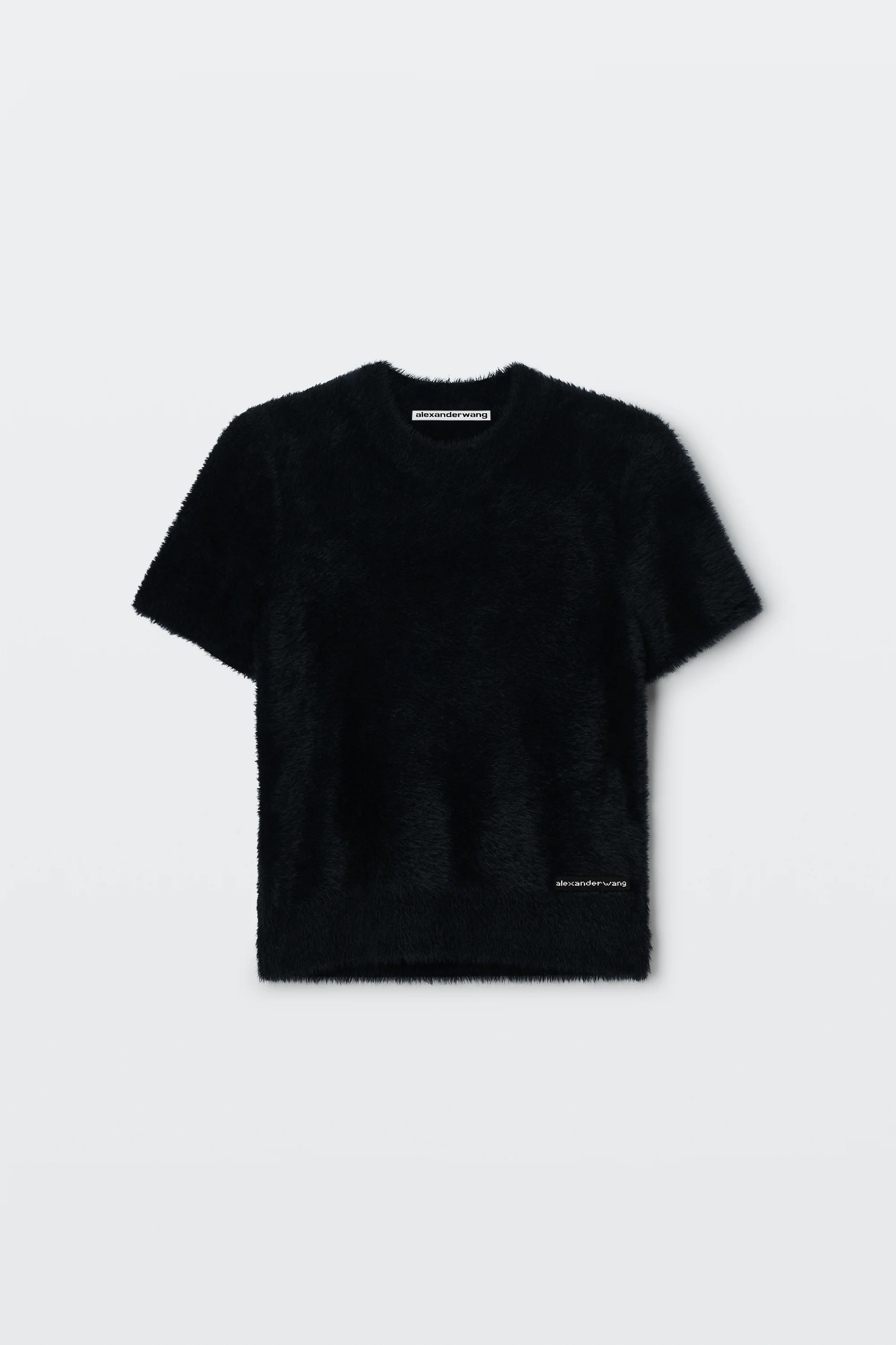 TEXTURED CHENILLE CREWNECK PULLOVER - 1