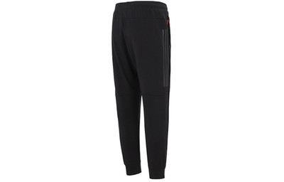 adidas Men's adidas Limited Side Stripe Knit Bundle Feet Sports Pants/Trousers/Joggers Autumn Black HC0253 outlook