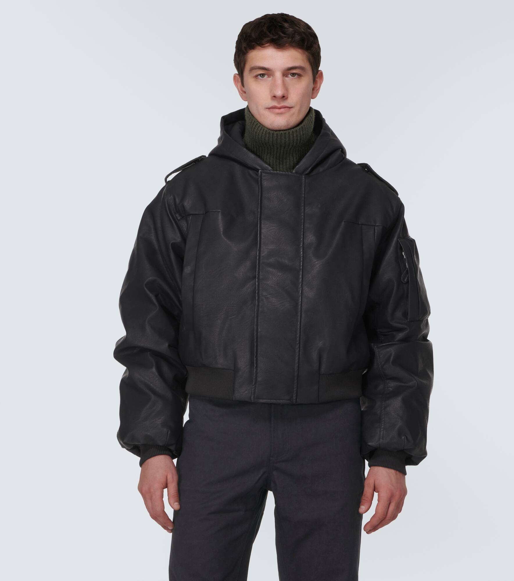 Moto bomber jacket - 3
