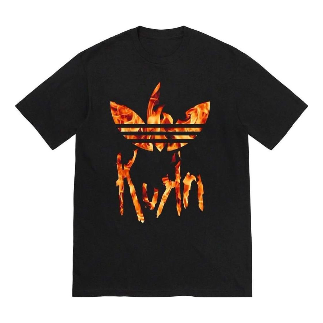 adidas x Korn Graphic Tee 'Black' IN9098 - 1